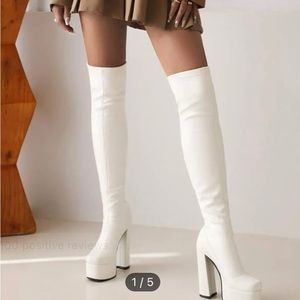 Women’s over the knee boots from shein size 8.5 new without box